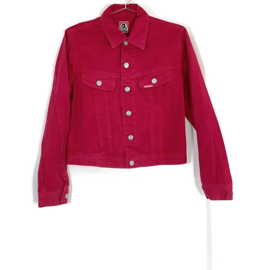 ヒステリックグラマー　ヒスガール　ジャケット　レッド　Sサイズ HYSTERIC GLAMOUR ヒステリックグラマー レッド コットンジャケット