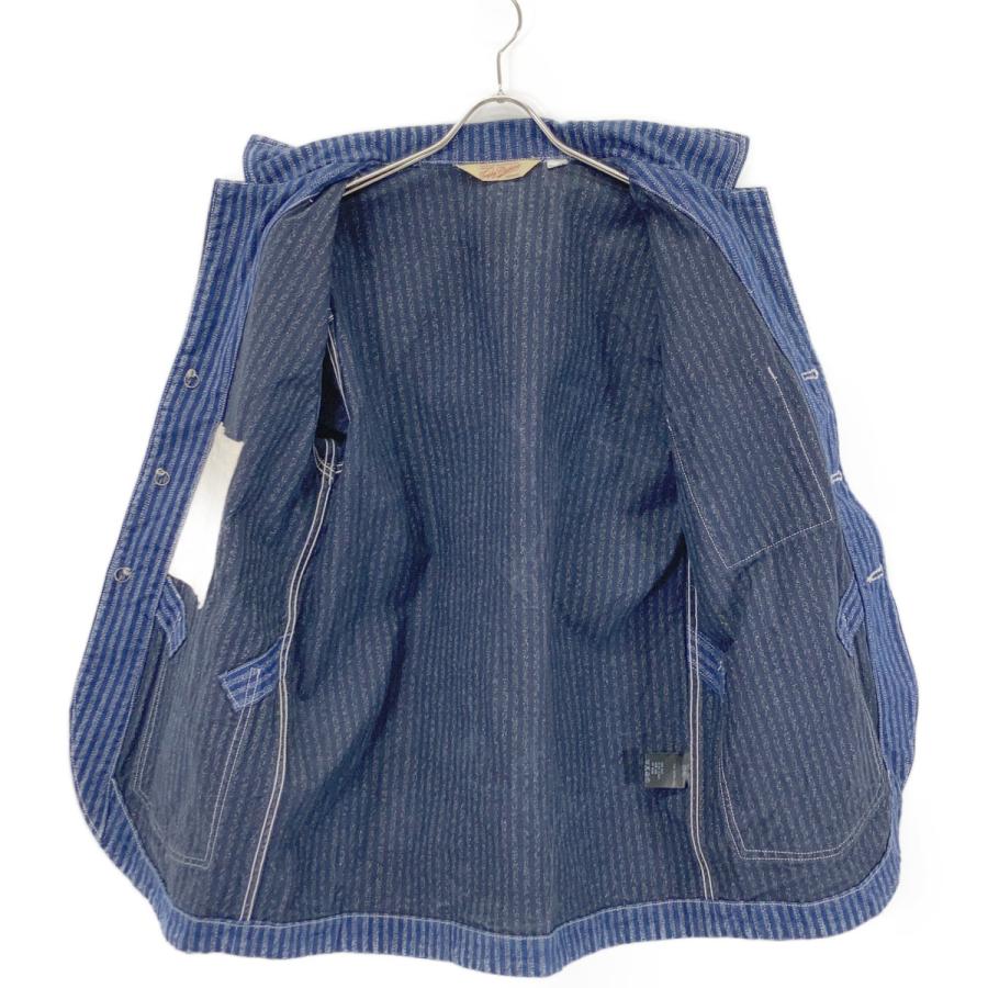 Trophy Clothing デニムジャケット インディゴ TROPHY CLOTHING トロフィークロージング インディゴ杢 コットン100