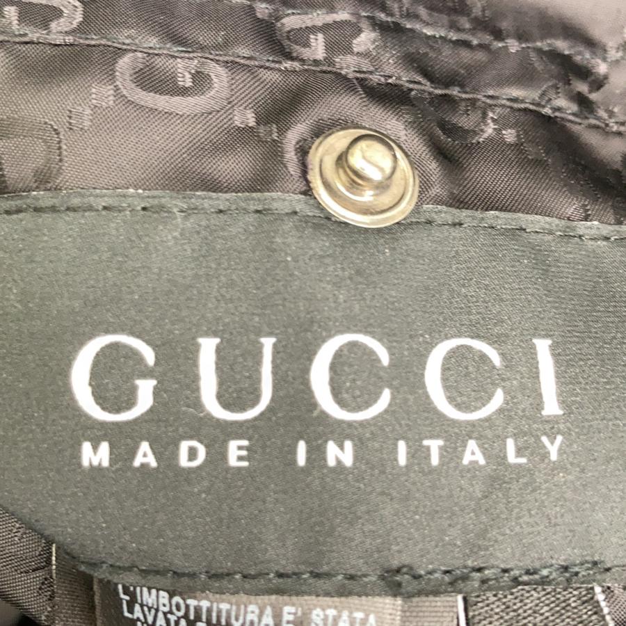 GUCCI（グッチ） 185390 ブラック GG柄 リバーシブル ダウンジャケット