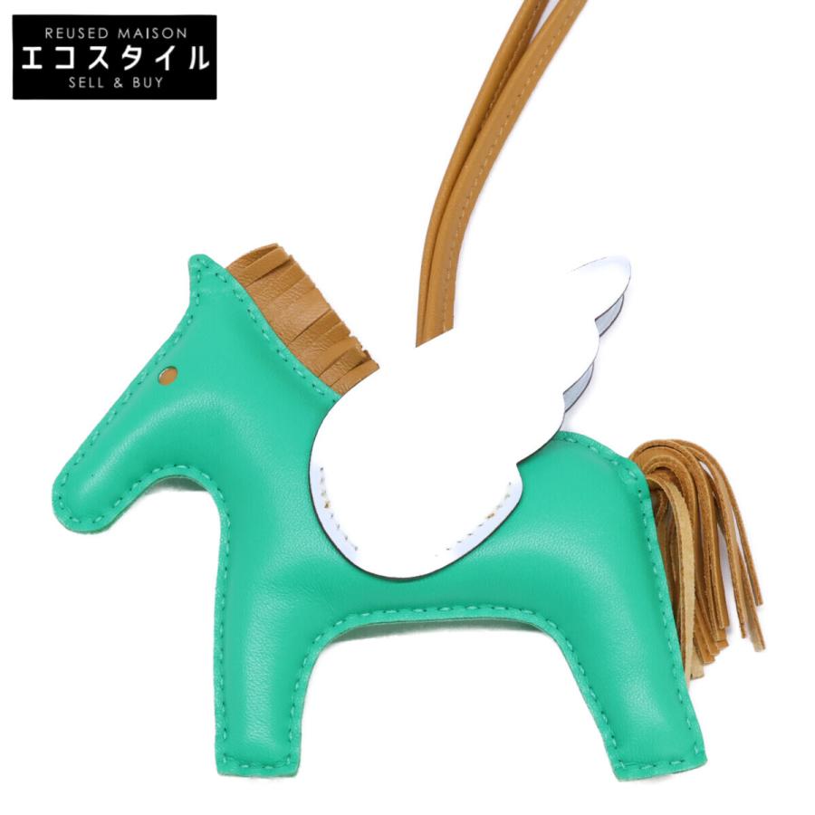 新品同様 HERMES エルメス ロデオペガサスPM Z刻 アニョーミロ 