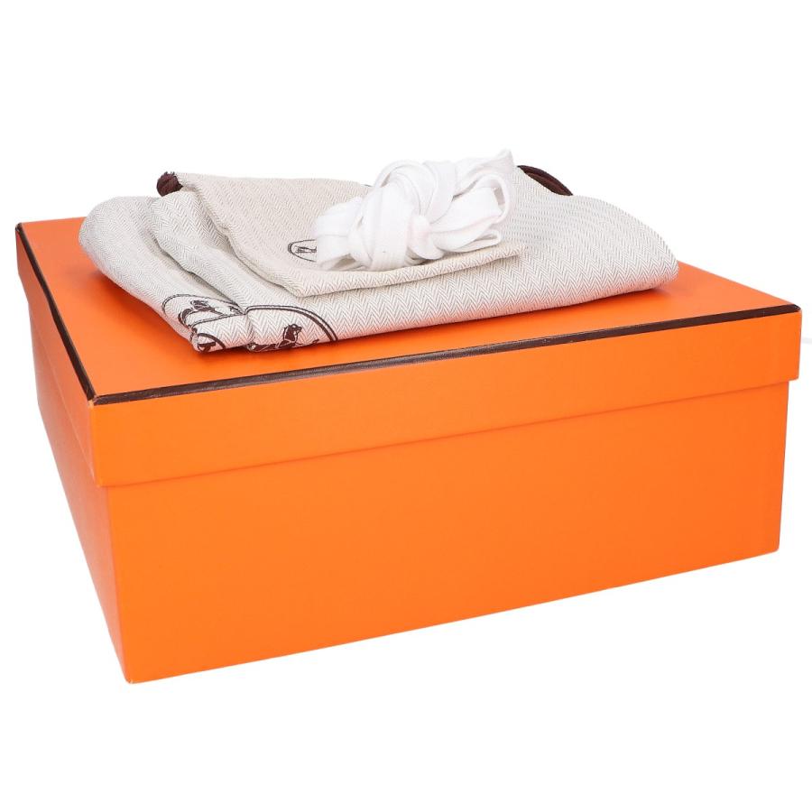 新品同様 HERMES エルメス JIMMY ジミー ムートン ハイカットスニーカー 37 1/2 レディース