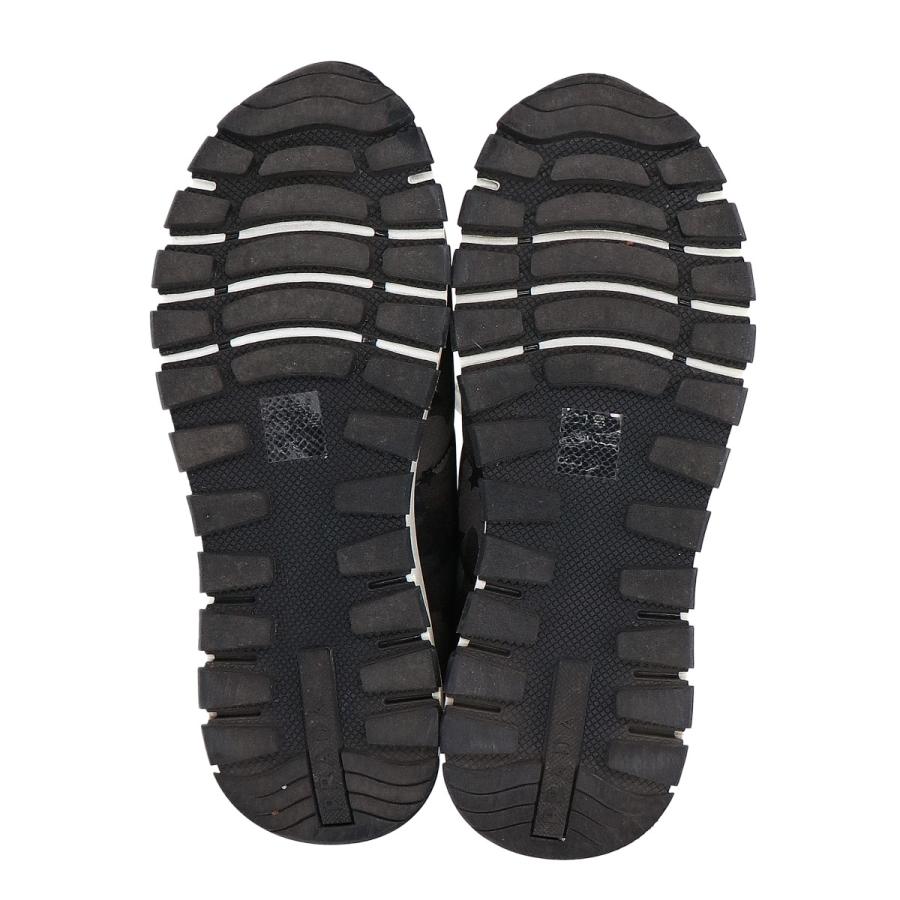 PRADA（プラダ） 1E553L カモフラ スター スニーカー 37 ブラック
