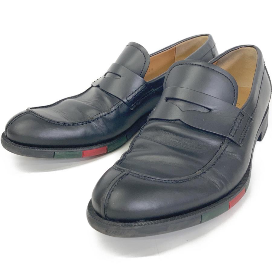 GUCCI（グッチ） 295117 ウェブソール レザーコインローファー 6