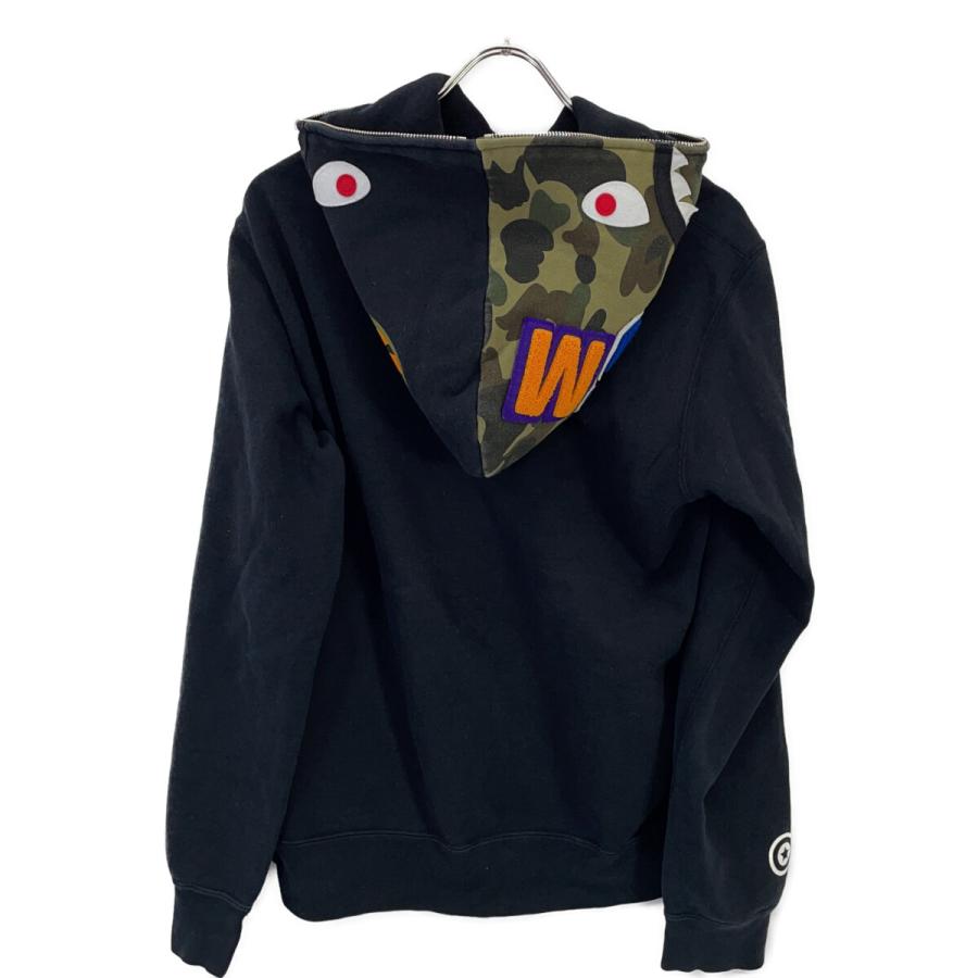 A BATHING APE アベイシングエイプ 001ZPE801001X ブラック SHARK FULL