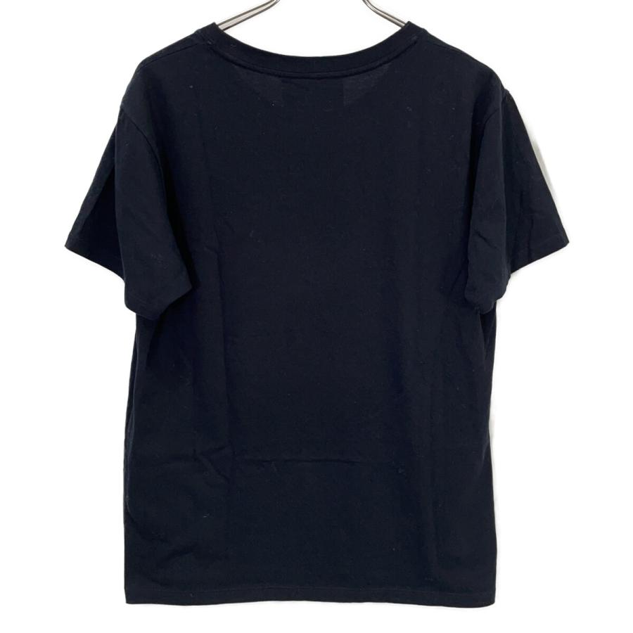 GUCCI（グッチ） 493117 ブラック コットン ロゴ Tシャツ ブラック XS