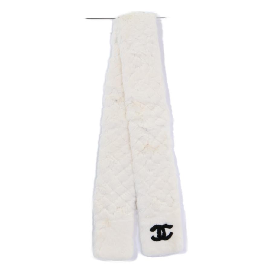 シャネル オリラグ CHANEL Orylag Fur Winter Scarf Rapin Brown White 90256853 | eBay