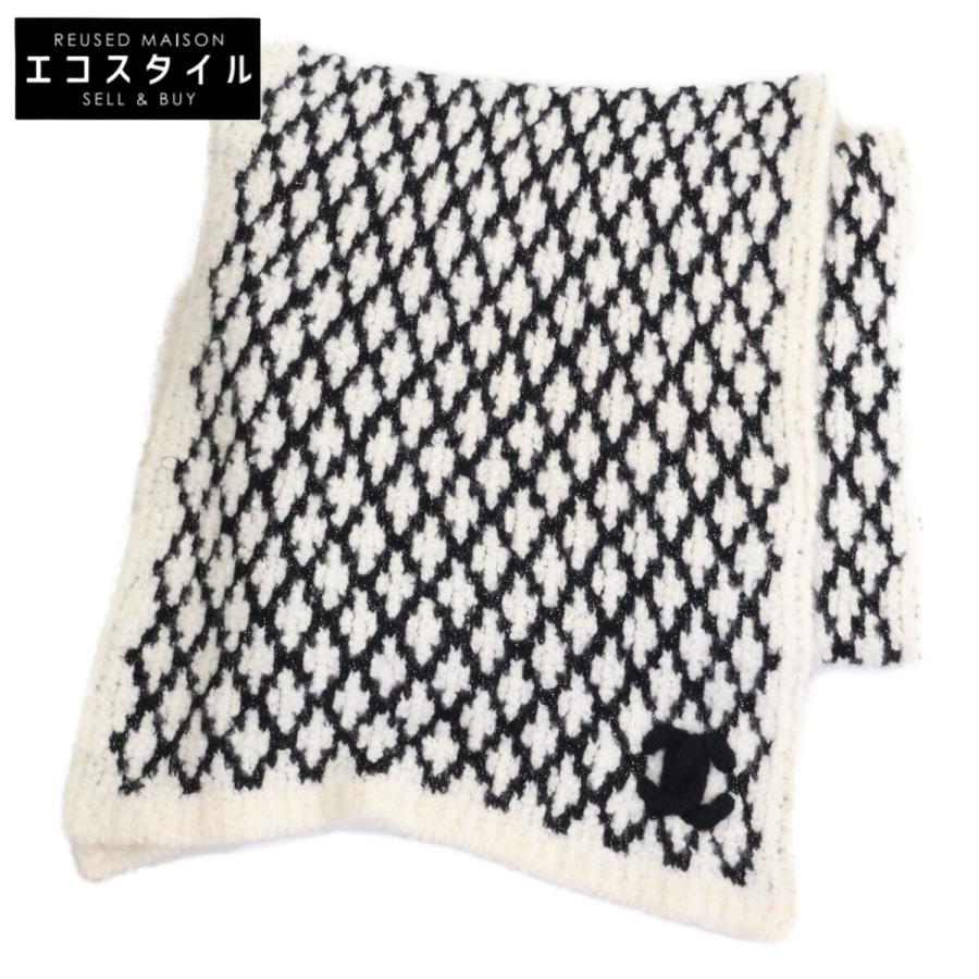 CHANEL（シャネル） カシミヤ ココマーク マトラッセ マフラー 