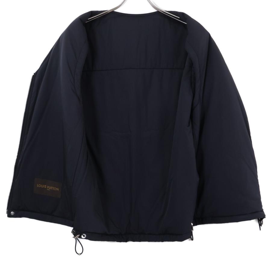 美品/国内正規 LOUIS VUITTON ルイヴィトン ｘFRAGMENT フラグメント HDG21WAHB ナイロン ジップアップ ベスト 54 メンズ