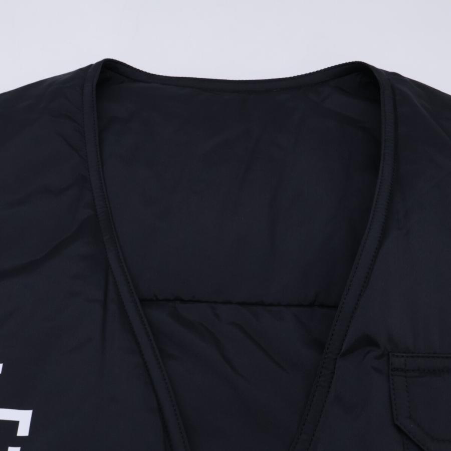 美品/国内正規 LOUIS VUITTON ルイヴィトン ｘFRAGMENT フラグメント HDG21WAHB ナイロン ジップアップ ベスト 54 メンズ
