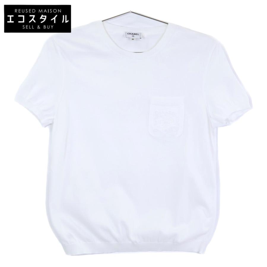 CHANEL シャネル  【国内正規/24年製】P77025K11104 LOOK12 半袖ニットセーター 36 CHANEL（シャネル） 国内正規/24年製 P77025K11104 LOOK12 半袖ニット