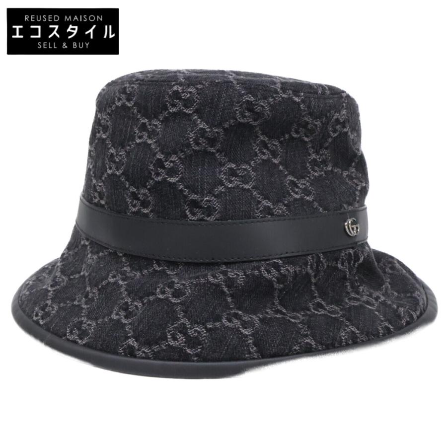 GUCCI（グッチ） 美品 768647 3HAYO GGデニム バケットハット