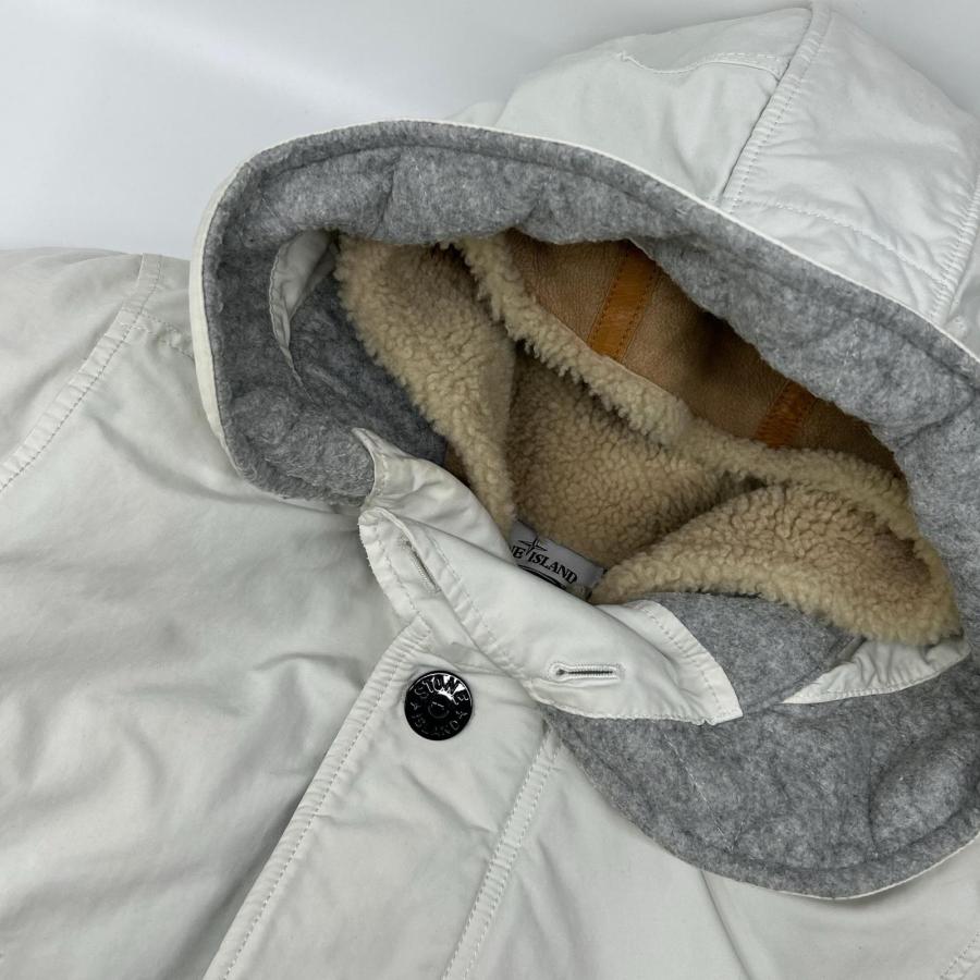 STONE ISLAND ストーンアイランド 2016AW DAVID-TC 651544549-A ダウンジャケット ホワイト M ジャケット ポリエステル メンズ 中古の画像
