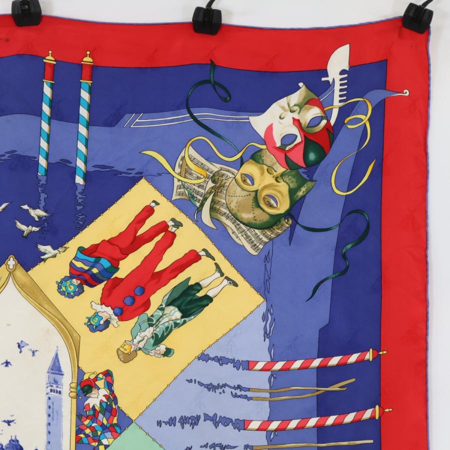 HERMES エルメス LE CARNAVAL DE VENISE ベニスのカーニバル カレ90