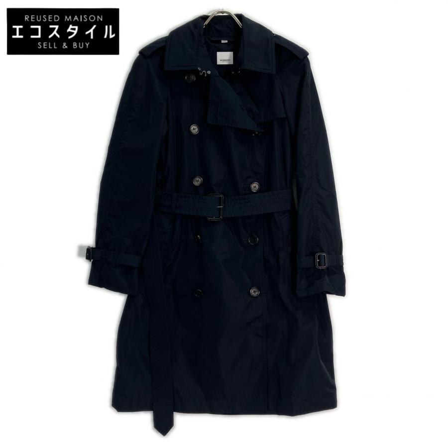 BURBERRY（バーバリー） ブラック 裏地チェック ナイロントレンチ