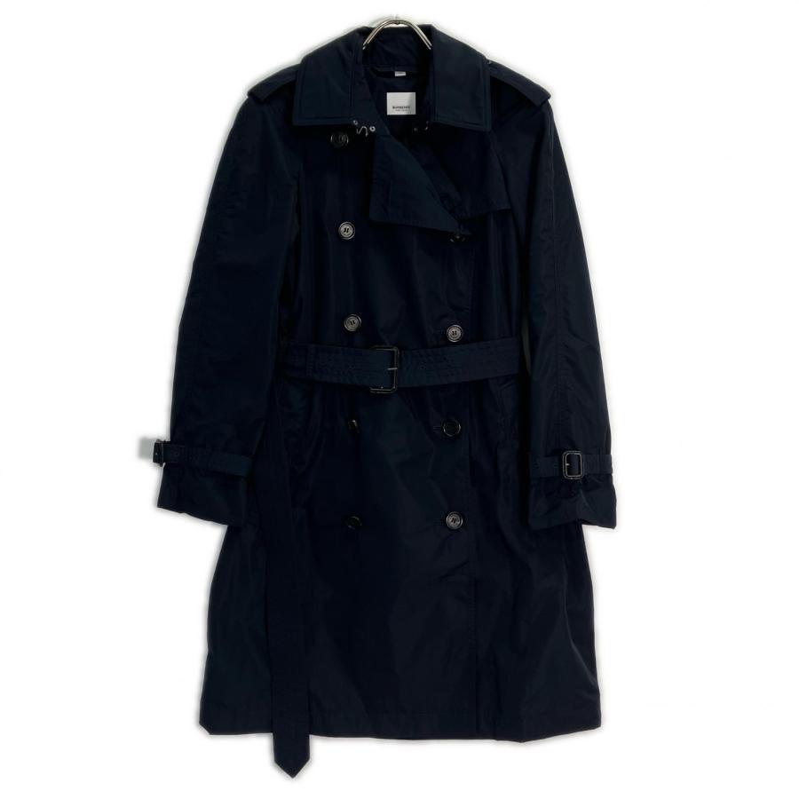 BURBERRY（バーバリー） ブラック 裏地チェック ナイロントレンチ