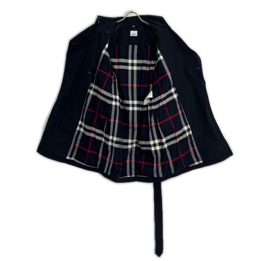 バーバリーロンドン トレンチコート ノバチェック ブラック ライナー　42 XL BURBERRY（バーバリー） ブラック 裏地チェック ナイロントレンチ