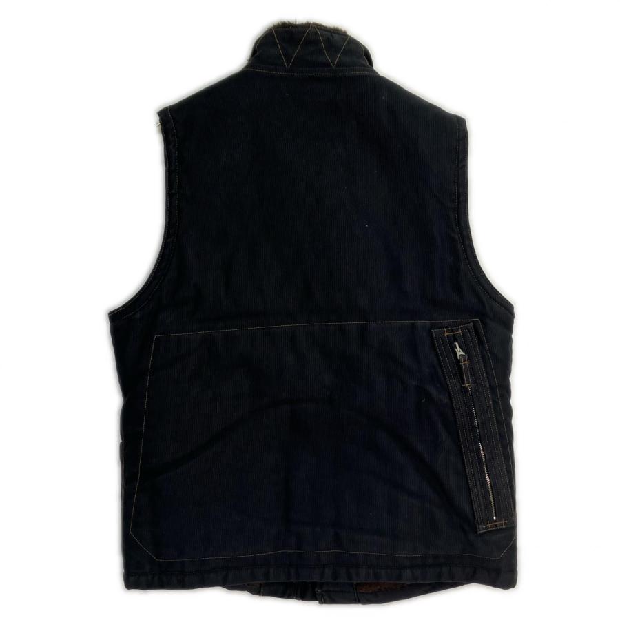 FREEWHEELERS フリーホイーラーズ WINTER AVIATOR VEST ブラック 38