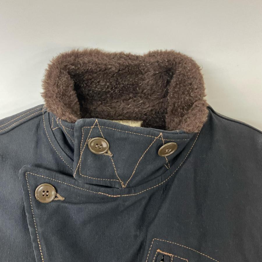 FREEWHEELERS フリーホイーラーズ WINTER AVIATOR VEST ブラック 38