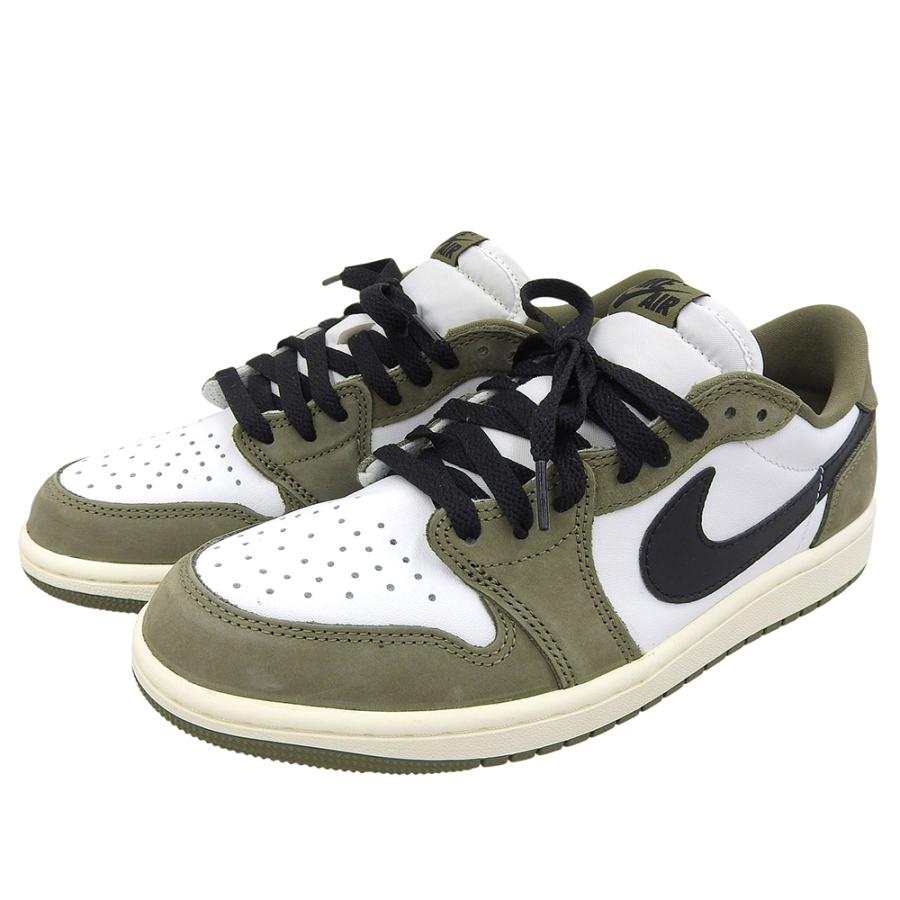 NIKE（ナイキ） 美品 Air Jordan 1 Low OG Medium Olive シューズ 