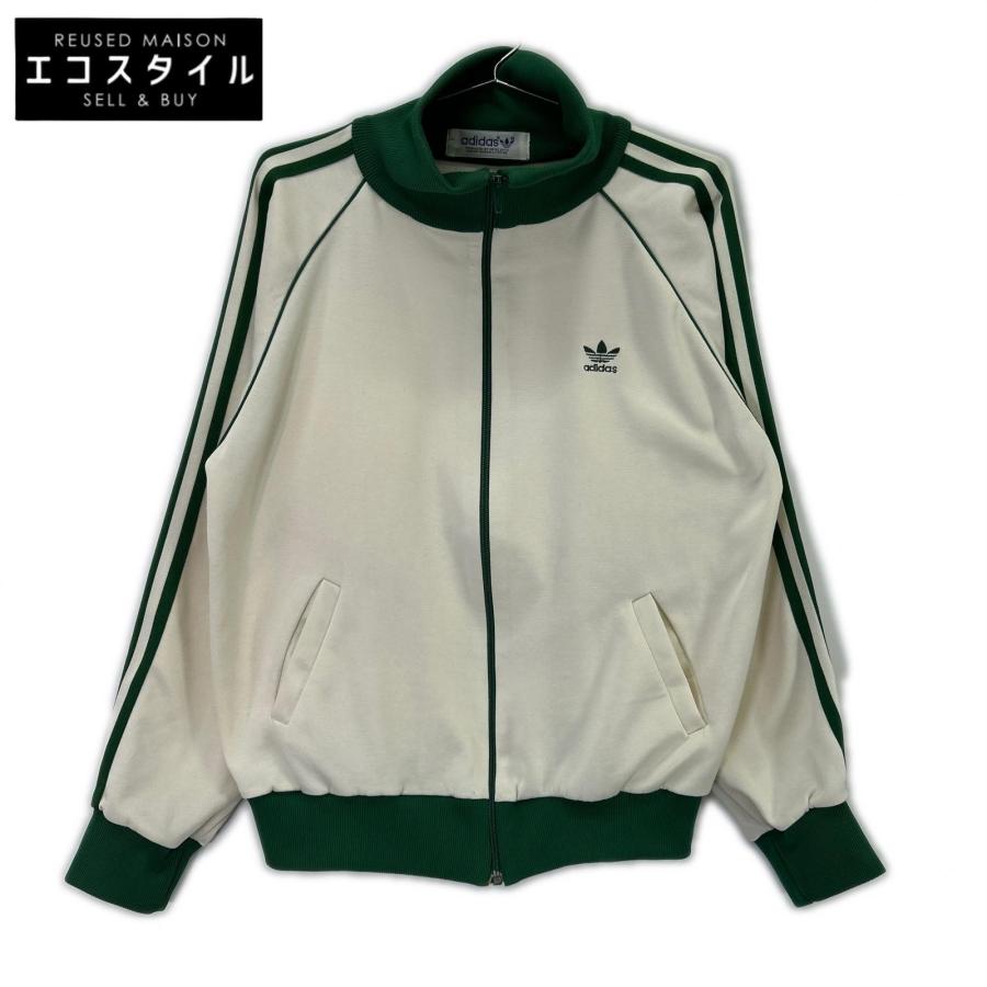 adidas（アディダス） 70s デサント ホワイト トラックジャケット