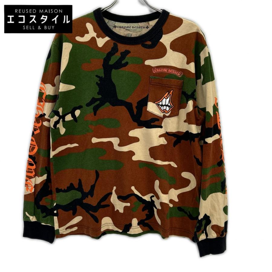 Chrome Hearts クロムハーツ ×Matty Boy Caution L/S Tshirt Camo