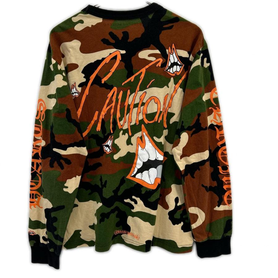 正規品 クロムハーツ カモフラ 迷彩 サーマル タンクトップ Mサイズ Chrome Hearts クロムハーツ ×Matty Boy Caution L/S Tshirt Camo