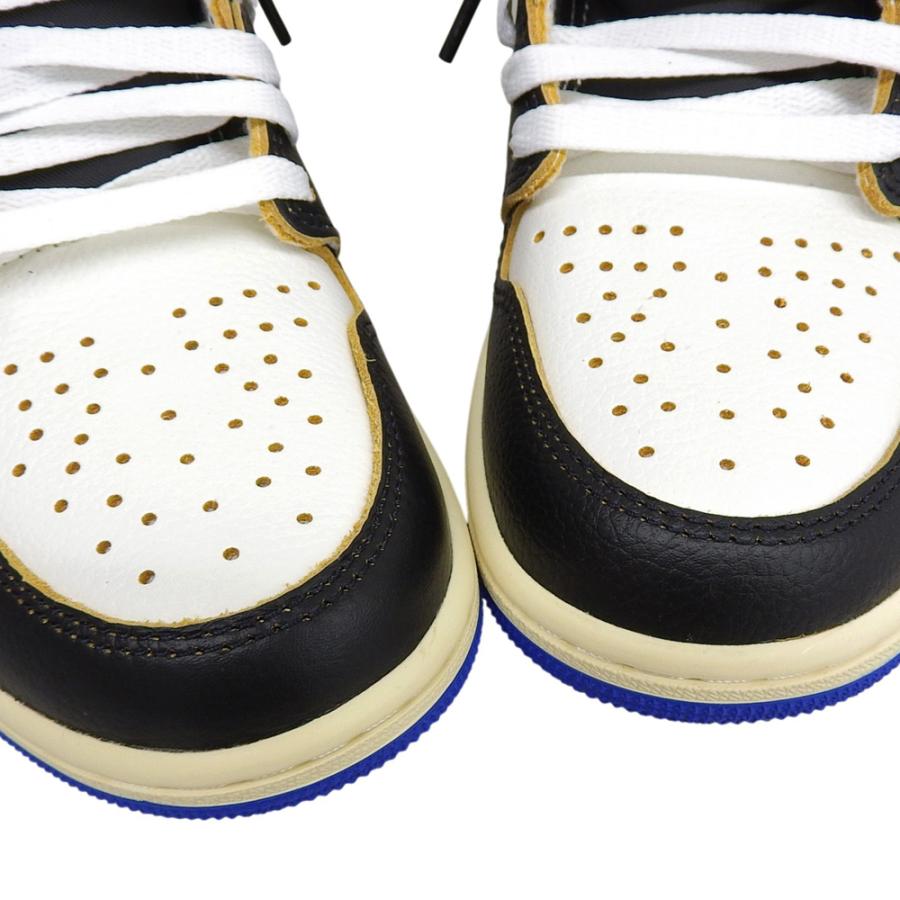 未使用 NIKE ナイキ ×fragment design ×UNION Nike Air Jordan 1 High OG Black/Varsity Red シューズ メンズ 黒/白 25.5cm IO7847-002の画像