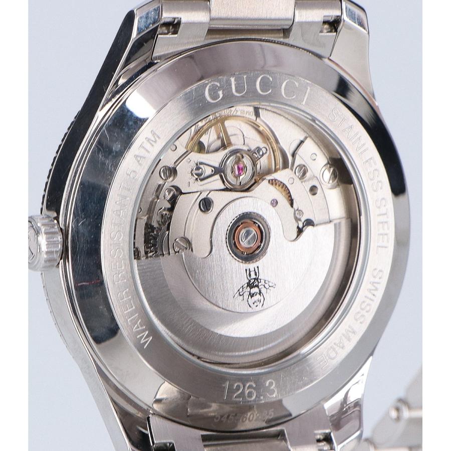 GUCCI（グッチ） 126.3 エリクス デイト 自動巻き 腕時計 シルバー