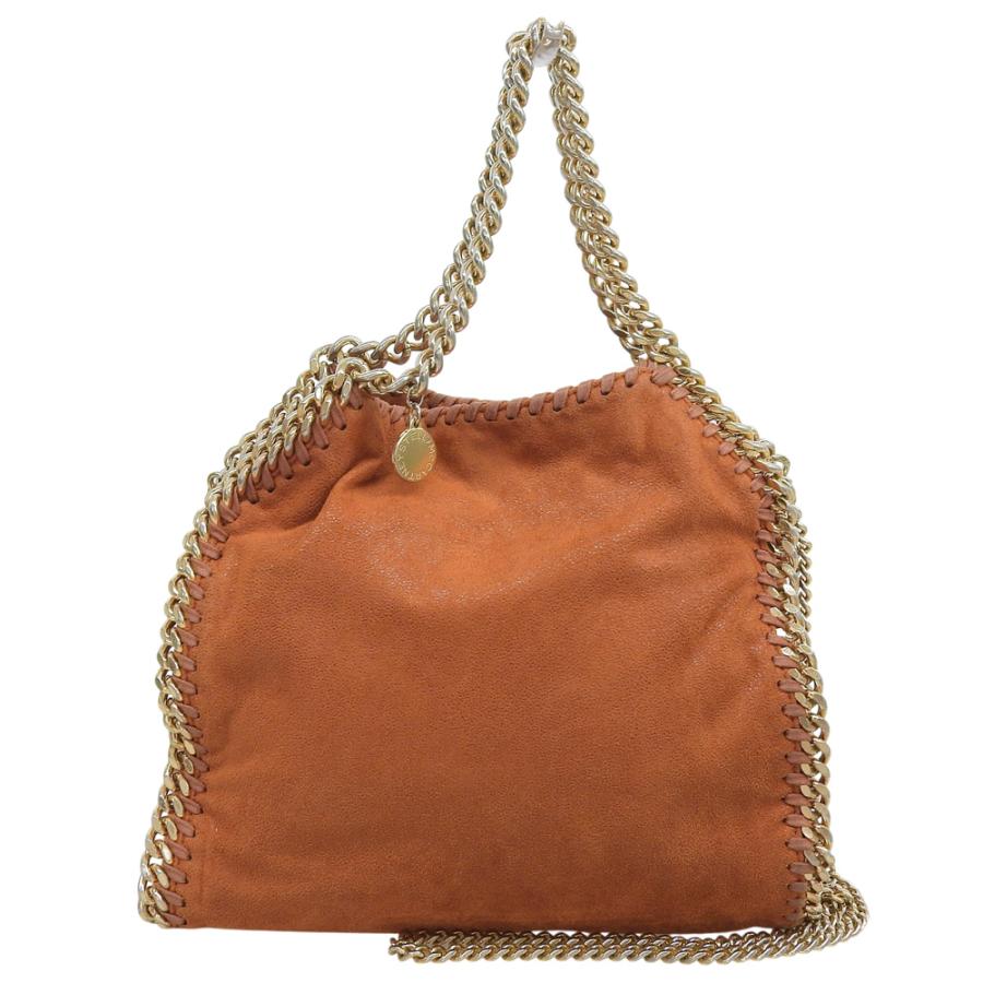 STELLA MCCARTNEY ステラマッカートニー ファラベラ ミニ 2WAY ショルダーバッグ ハンドバッグ レディース ブラウン 371223