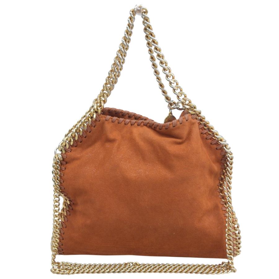 STELLA MCCARTNEY ステラマッカートニー ファラベラ ミニ 2WAY ショルダーバッグ ハンドバッグ レディース ブラウン 371223