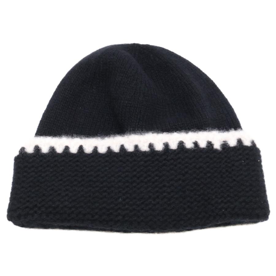 CHANEL（シャネル） 美品 AA9203 ココマーク カシミヤ/シルク ビーニー