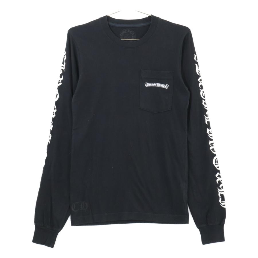 Chrome Hearts クロムハーツ スクロールラベル 長袖Tシャツ XS