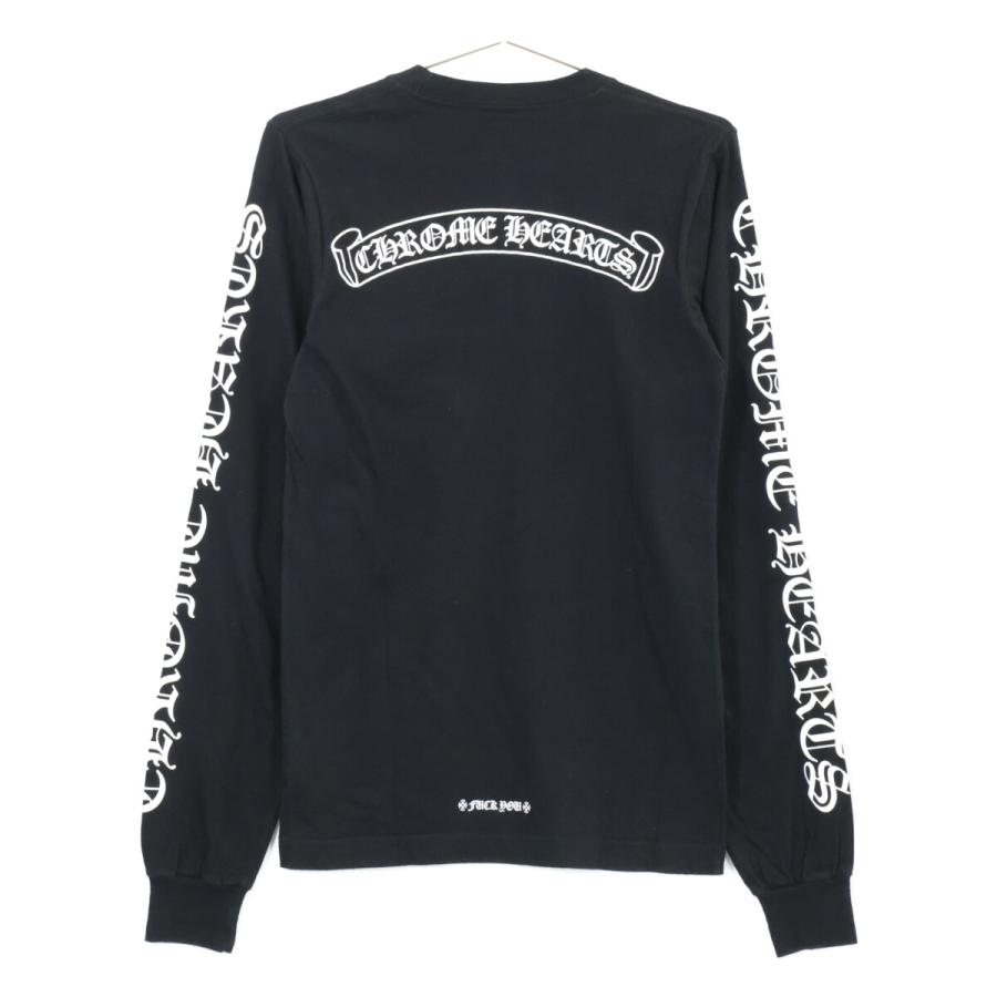 Chrome Hearts クロムハーツ スクロールラベル 長袖Tシャツ XS