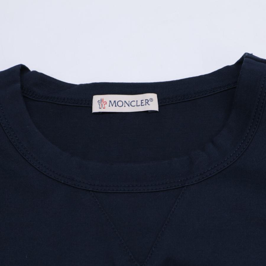 MONCLER（モンクレール） D10918032500 ダブルロゴワッペン 半袖T