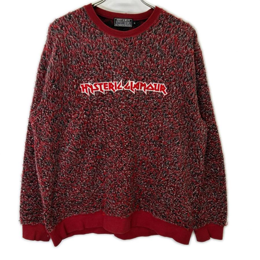HYSTERIC GLAMOUR DEVIL スウェットジャケット レッド ヒス HYSTERIC GLAMOUR（ヒステリックグラマー） 24年 02243CS02 レッド