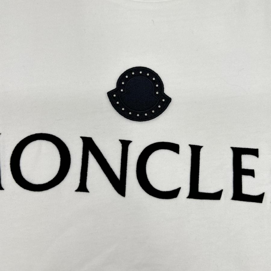 MONCLER（モンクレール） 21年 ロゴ Tシャツ ホワイト XS トップス 