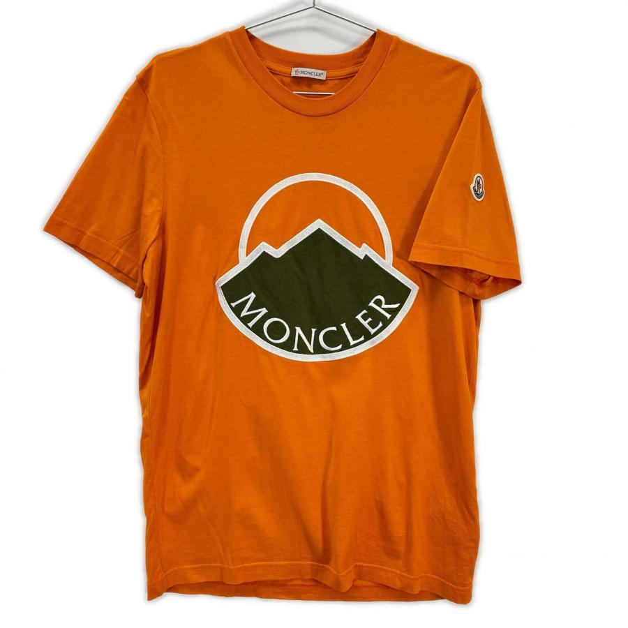 MONCLER オレンジ Tシャツ 【公式通販】