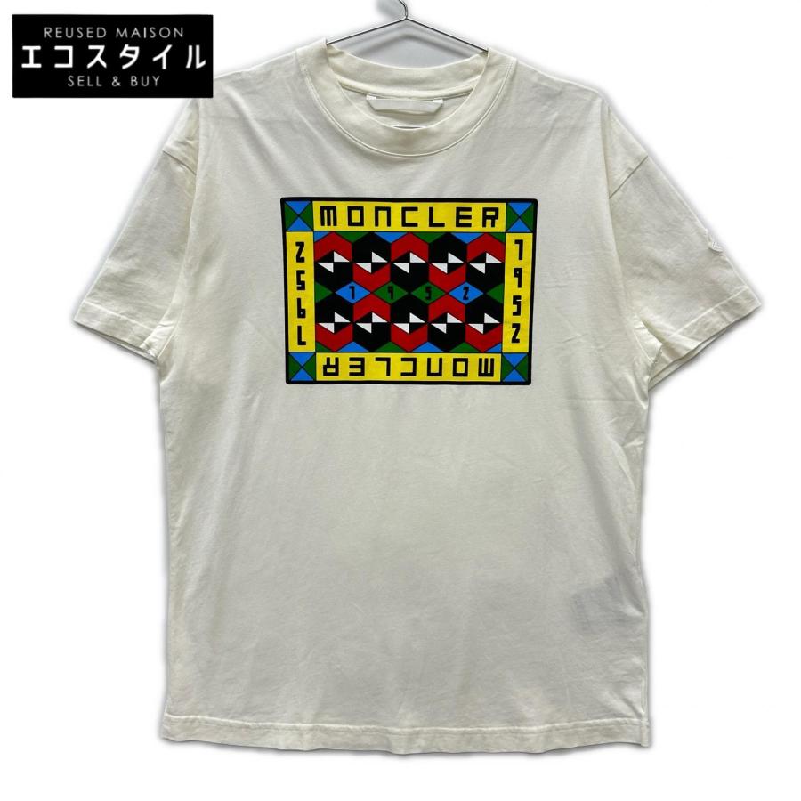 MONCLER（モンクレール） 21年 ジーニアス 1952 マルチカラーロゴ T 