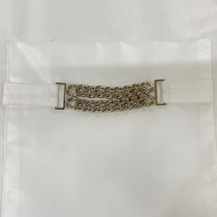 HERMES エルメス 96-7601 ホワイト コットン セリエシェルボタン