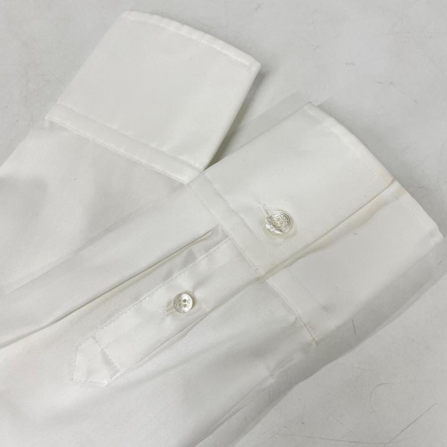 HERMES エルメス 96-7601 ホワイト コットン セリエシェルボタン
