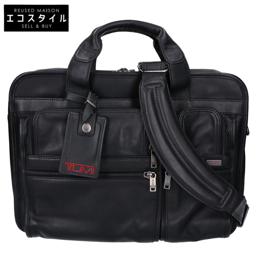 トゥミ TUMI ビジネスバッグ 96031D4 ブリーフケース レザー 黒 トゥミ 2way ブリーフケース ナパレザー ビジネス 96031D4 TUMI