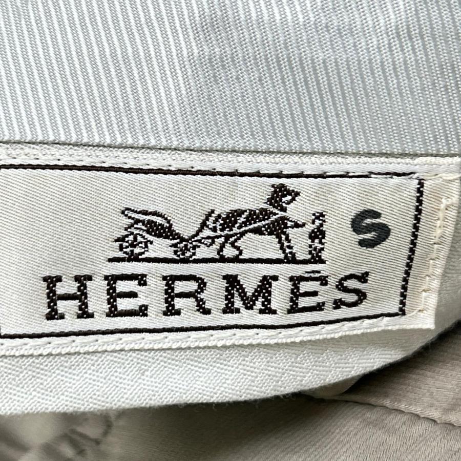 国内正規   HERMES エルメス A9210 コットン 2釦 シングル スーツ セットアップ 52/8R メンズの画像
