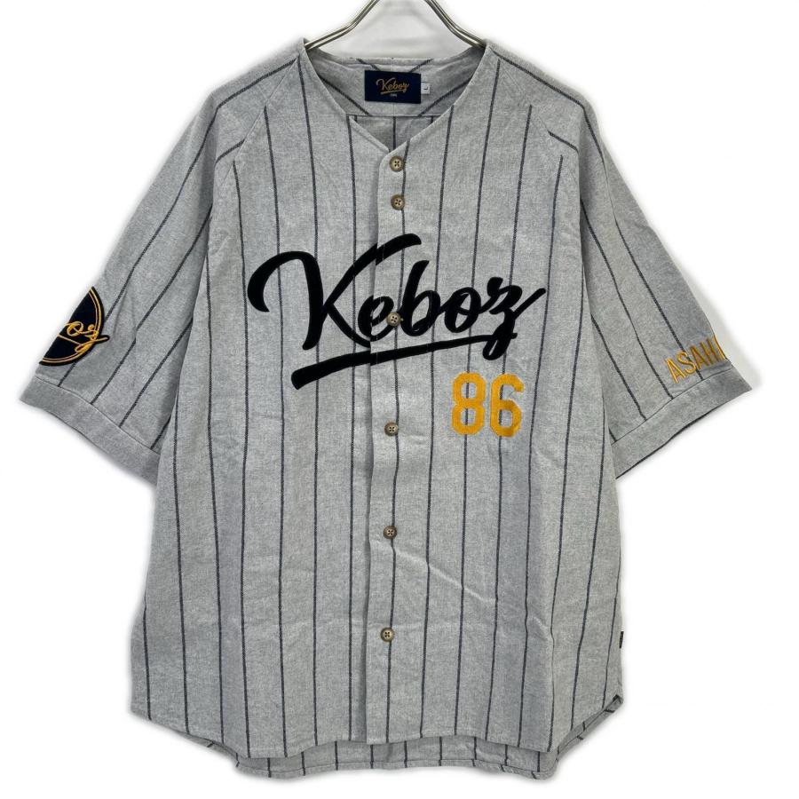 KEBOZ ケボズ フリークスストア ベースボールシャツ セットアップ L