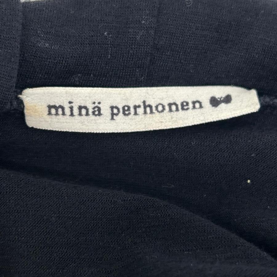 mina perhonen ミナペルホネン za8618 ﾈｲﾋﾞｰ ｳｰﾙ100 ﾌｰﾄﾞ付き ｶｯﾄｿｰ mina perhonen（ミナペルホネン） za8618 ネイビー ウール100 フード