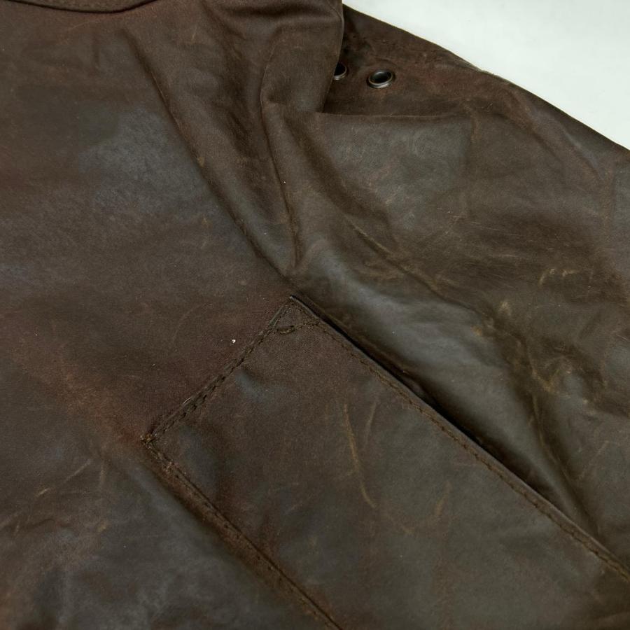 Barbour バブアー A231 ブラウン 3ワラント ビューフォート オイルド
