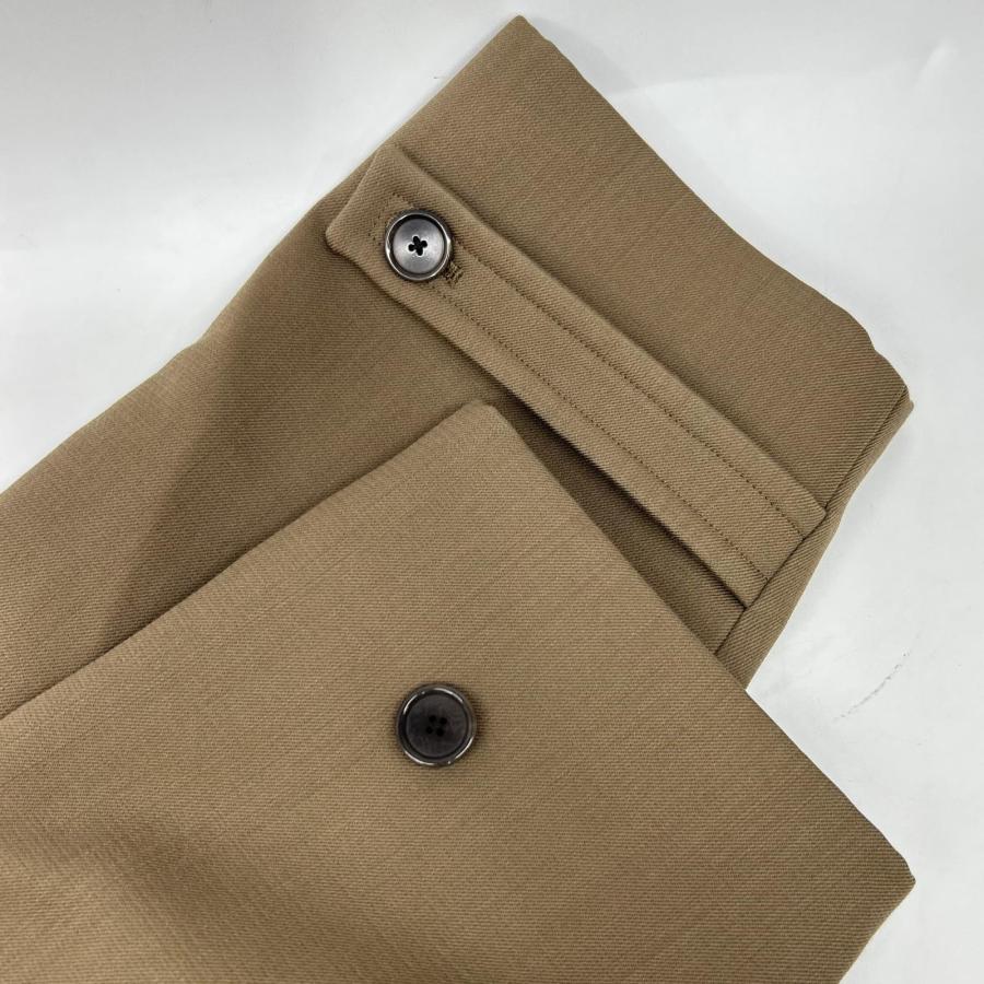 JOHN SMEDLEY ジョンスメドレー 20AW A2718FC 201 ブラウン カシミア ウール フーデッドロングコート バルマカーンコート ブラウン 2 コート ウール メンズ 中古の画像