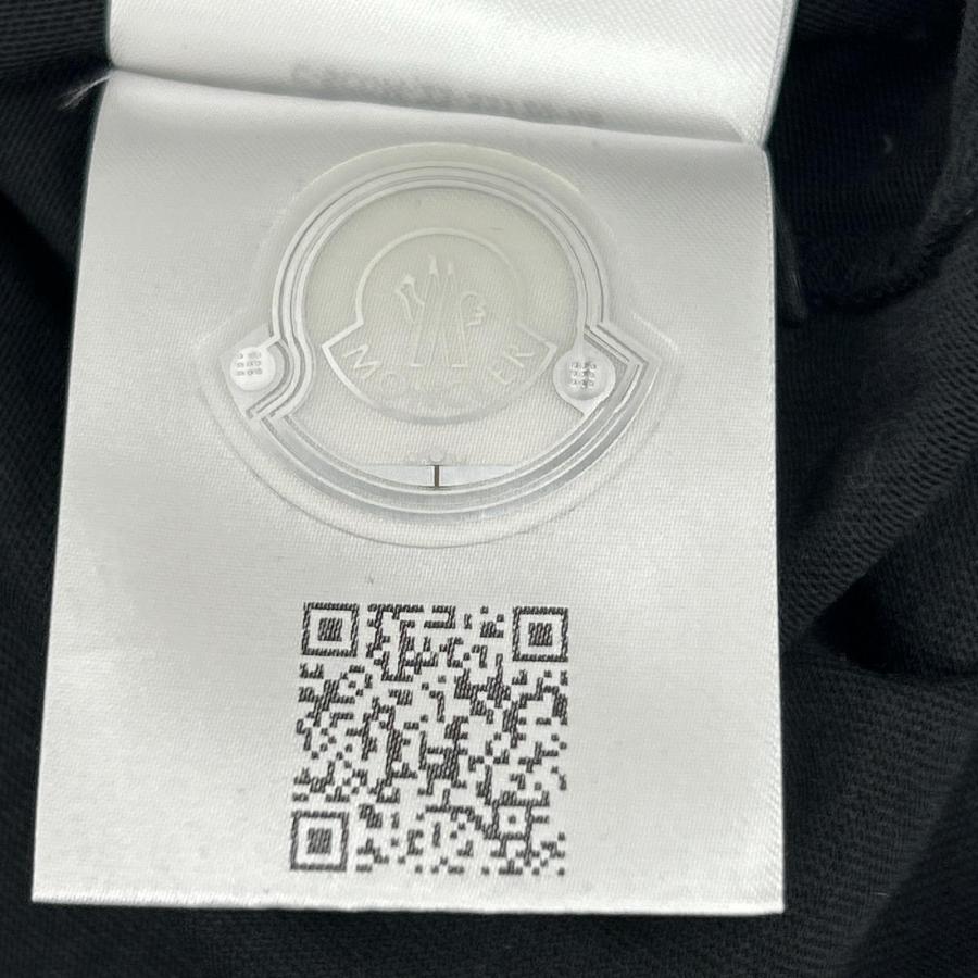MONCLER モンクレール  23年製 ﾌﾞﾗｯｸ MAGLIA MANICHE CORTE X S MONCLER（モンクレール） 23年製 ブラック MAGLIA MANICHE CORTE