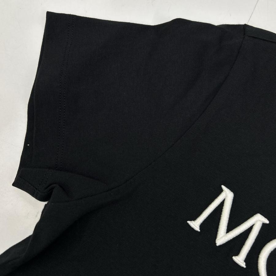 MONCLER モンクレール  23年製 ﾌﾞﾗｯｸ MAGLIA MANICHE CORTE X S MONCLER（モンクレール） 23年製 ブラック MAGLIA MANICHE CORTE