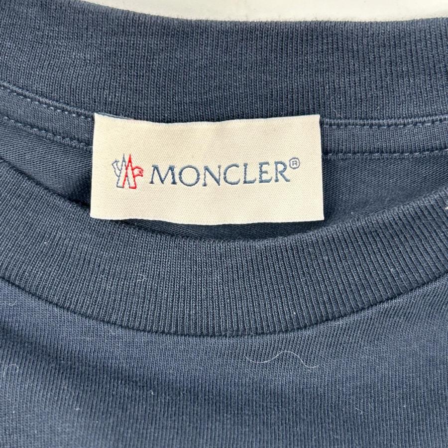 MONCLER（モンクレール） 23年製 ネイビー MAGLIA MANICHE CORTE 14A