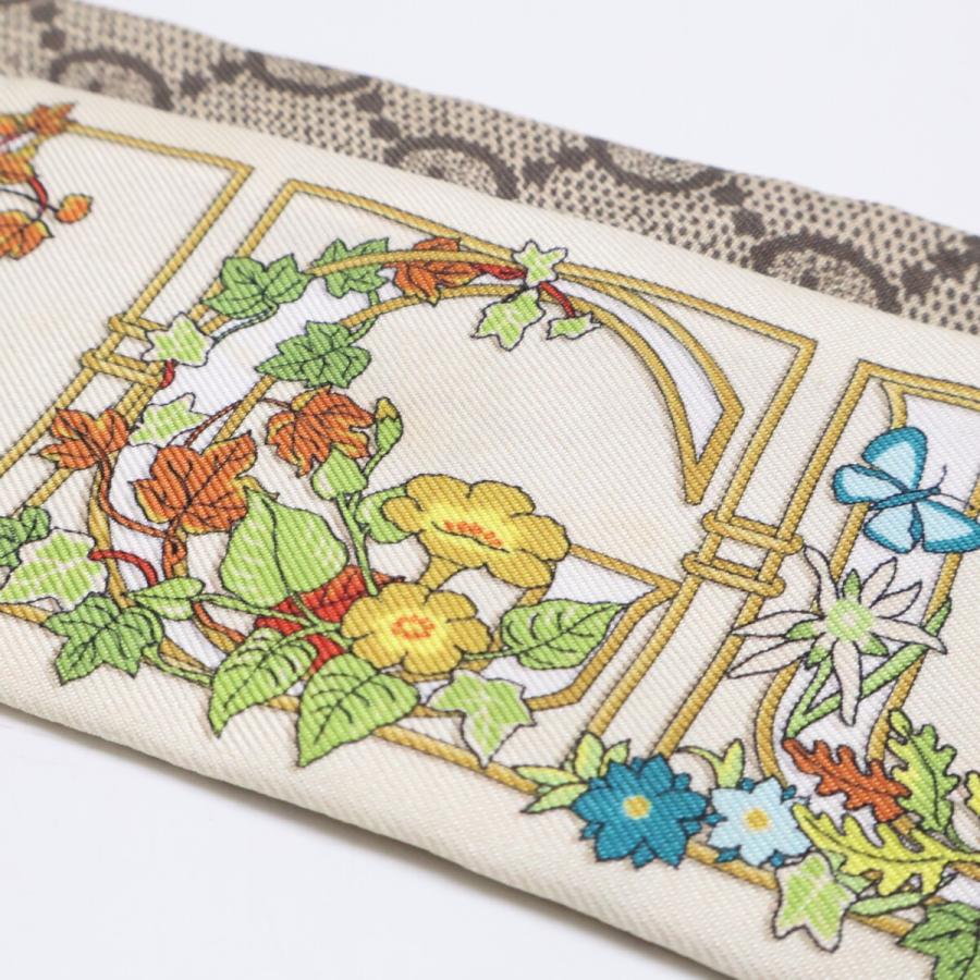 GUCCI グッチ フローラル シルク スカーフ【美品】 GUCCI（グッチ） GGフローラ シルク スカーフ レディース : ブランド